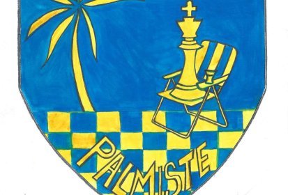 Écusson - Échiquier Palmiste